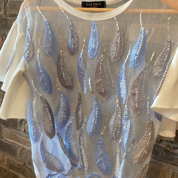 Boutique Purchased sheer top - Picture 2 of 2